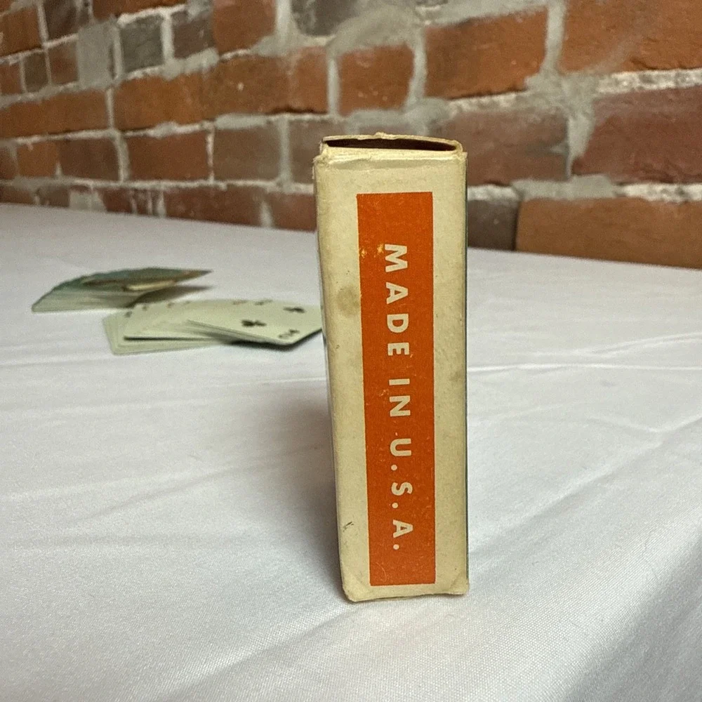 ANTIQUE AMERICAN PLAYING CARDS: Stardust Miniatures with Nu-Vue Made In USA 1940